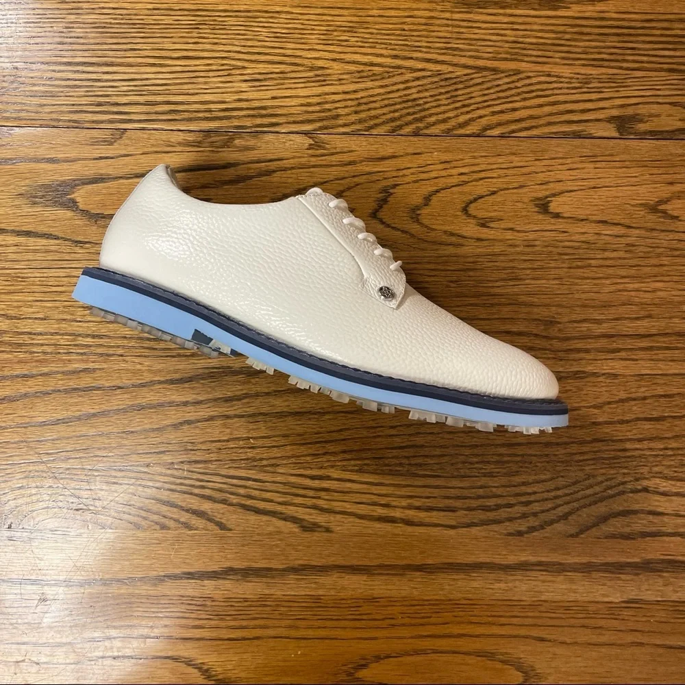 GFORE GALLIVANTER TWO TONE GOLF SHOES SPIKELESS WHITE BLUE MEN SIZE 9 NEW